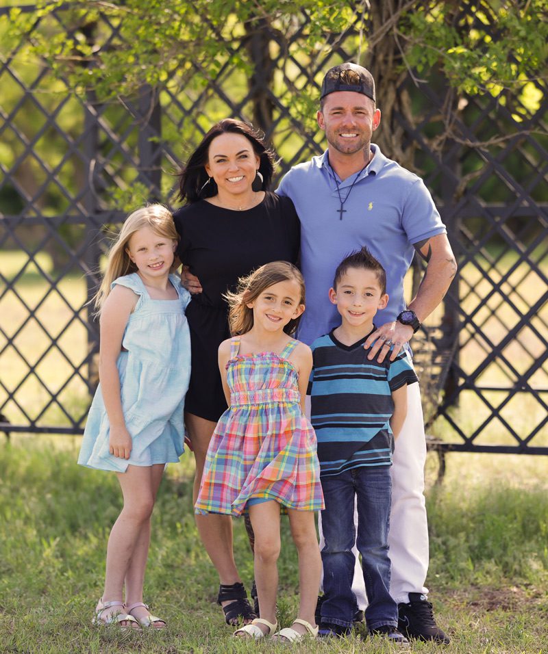 Brandon and Carolyn Fowler with Family | Fowler's Tree and Fence